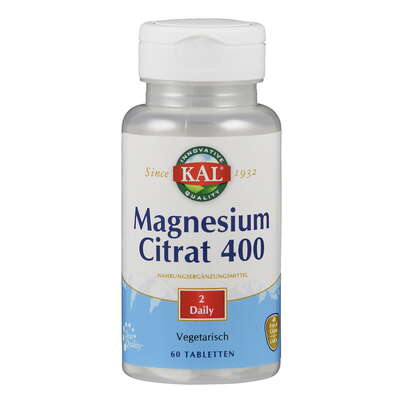 Supplementa Magnesium Citrat 400 mg Tabletten, A-Nr.: 5597818 - 01