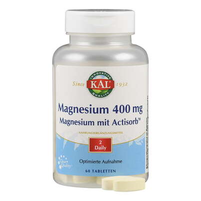 Supplementa Magnesium 400 Tabletten ActiSorb, A-Nr.: 5597758 - 04