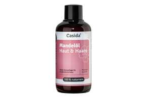 Sie sehen eine Packung Casida Mandelöl Haut & Haare, Produktbild: 01 Casida Mandelöl Haut & Haare, A-Nr.: 5423219 - 01