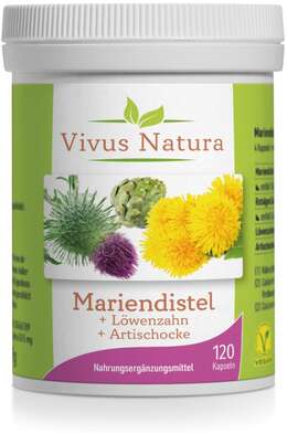 Mariendistel +Löwenzahn, +Artischocke Kapseln, A-Nr.: 5758842 - 02