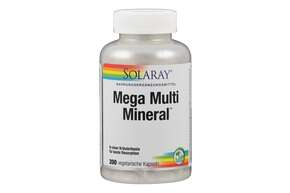 Sie sehen eine Packung Supplementa Mega-Multi-Mineral Kapseln, Produktbild: 01 Supplementa Mega-Multi-Mineral Kapseln, A-Nr.: 5574177 - 01