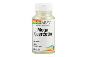 Sie sehen eine Packung Supplementa Mega-Quercetin Kapseln, Produktbild: 01 Supplementa Mega-Quercetin Kapseln, A-Nr.: 5574183 - 01