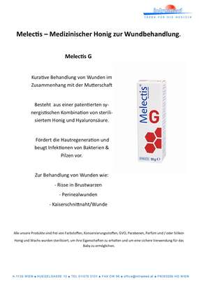 Melectis G - wundheilungsförderndes Gel, A-Nr.: 4313724 - 03