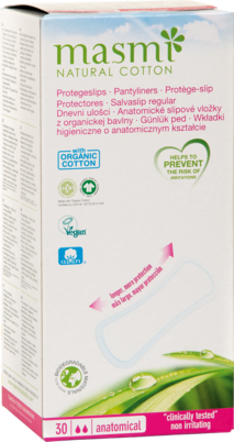 Sie sehen eine Packung Masmi Organic Care - Bio Slipeinlagen Classic, Produktbild: 03 Masmi Organic Care - Bio Slipeinlagen Classic, A-Nr.: 4368808 - 03
