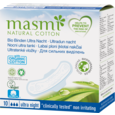Sie sehen eine Packung Masmi Organic Care - Bio Monatsbinden Ultra Nacht, Produktbild: 02 Masmi Organic Care - Bio Monatsbinden Ultra Nacht, A-Nr.: 4368777 - 02