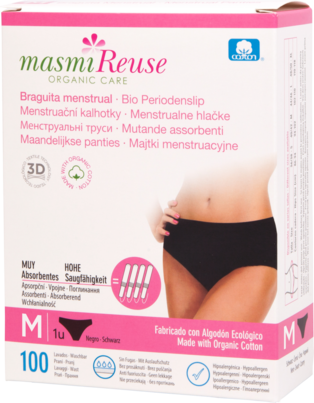 Bio Periodenslip Masmi Reuse - Waschbar - Größe M, A-Nr.: 5588274 - 01