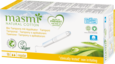 Sie sehen eine Packung Masmi Organic Care - Bio Tampons Classic mit Applikator, Produktbild: 02 Masmi Organic Care - Bio Tampons Classic mit Applikator, A-Nr.: 4368837 - 02