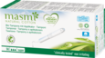 Sie sehen eine Packung Masmi Organic Care - Bio Tampons Super mit Applikator, Produktbild: 01 Masmi Organic Care - Bio Tampons Super mit Applikator, A-Nr.: 4368843 - 01