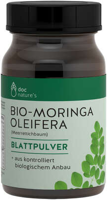 doc nature’s Bio MORINGA OLEIFERA Blattpulver, A-Nr.: 5619371 - 01