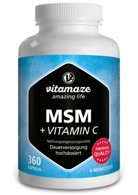 Vitamaze MSM hochdosiert +Vit. C, A-Nr.: 5179311 - 01