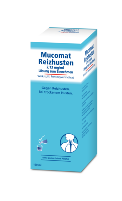 MUCOMAT Hustenstiller 2,13 mg/ml Lösung zum Einnehmen 190ml, A-Nr.: 5502516 - 01