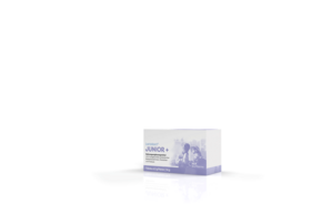 Sie sehen eine Packung Lactobact JUNIOR +, Produktbild: 01 Lactobact JUNIOR +, A-Nr.: 3967748 - 01