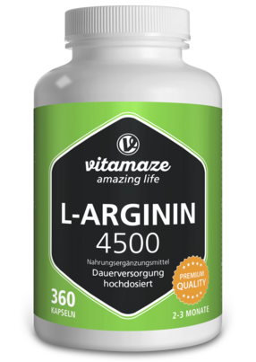 Vitamaze L-Arginin 750mg hochdosiert, A-Nr.: 5179647 - 01