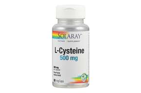 Sie sehen eine Packung Supplementa L-Cystein 500 mg Kapseln, Produktbild: 01 Supplementa L-Cystein 500 mg Kapseln, A-Nr.: 5597907 - 01