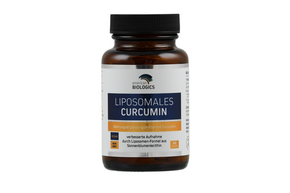 Sie sehen eine Packung Liposomales Curcumin Kapseln, Produktbild: 01 Liposomales Curcumin Kapseln, A-Nr.: 5710841 - 01