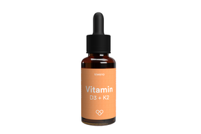 Premium Vitamin D3 + K2 Tropfen hochdosiert mit 1000 IE D3 und 25 µg K2 pro Tropfen, A-Nr.: 5724381 - 01