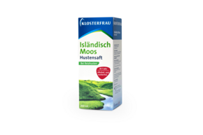 Sie sehen eine Packung Klosterfrau Isländisch Moos Hustensaft, Produktbild: 01 Klosterfrau Isländisch Moos Hustensaft, A-Nr.: 3139980 - 01