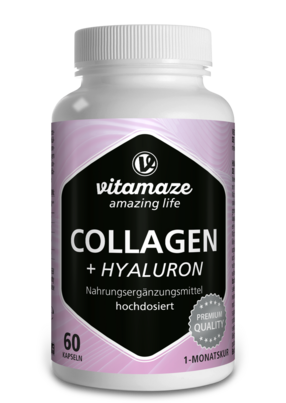 Vitamaze Kollagen 300mg +Hyaluron 100mg hochdosiert, A-Nr.: 5274021 - 01