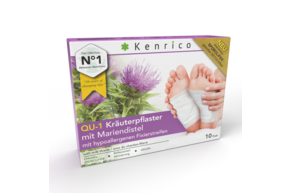 Sie sehen eine Packung QU-1 Kräuterpflaster mit Mariendistel, Produktbild: 01 QU-1 Kräuterpflaster mit Mariendistel, A-Nr.: 4108674 - 01