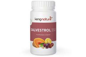 Sie sehen eine Packung Kingnature Salvestrol 350, Produktbild: 01 Kingnature Salvestrol 350, A-Nr.: 4596515 - 01