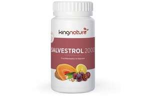 Sie sehen eine Packung Kingnature Salvestrol 2000, Produktbild: 01 Kingnature Salvestrol 2000, A-Nr.: 4596509 - 01