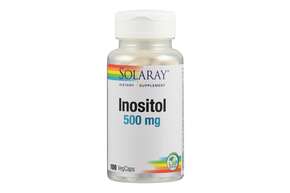 Sie sehen eine Packung Supplementa Inositol 500 mg Kapseln, Produktbild: 01 Supplementa Inositol 500 mg Kapseln, A-Nr.: 5573947 - 01