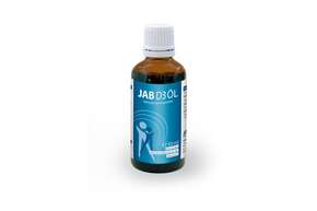 Sie sehen eine Packung JAB Vitamin D3 Öl, Produktbild: 01 JAB Vitamin D3 Öl, A-Nr.: 5181578 - 01