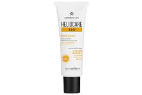 Sie sehen eine Packung Heliocare 360° Fluid Cream SPF 50, Produktbild: 01 Heliocare 360° Fluid Cream SPF 50, A-Nr.: 4240959 - 01