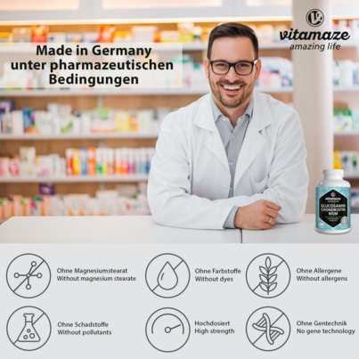 Vitamaze Glucosamin + Chondroitin + MSM, A-Nr.: 5179498 - 04