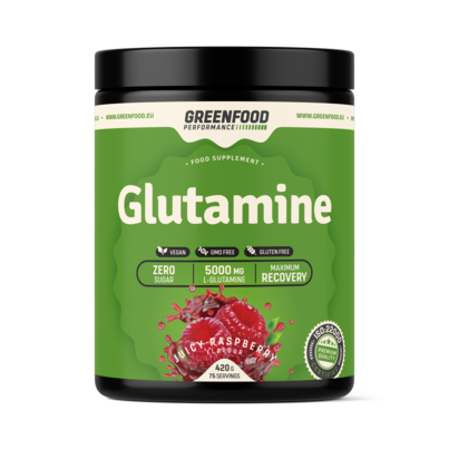 GreenFood Nutrition Performance Glutamine 420g, A-Nr.: 5635275 - 01