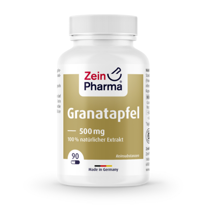 Zeinpharma Granatapfel Extrakt 500 mg Kapseln, A-Nr.: 3874627 - 01