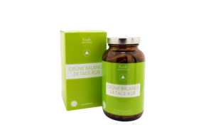 Sie sehen eine Packung Grüne Balance 24 Tage Botanical Mix, Produktbild: 01 Grüne Balance 24 Tage Botanical Mix, A-Nr.: 5663248 - 01