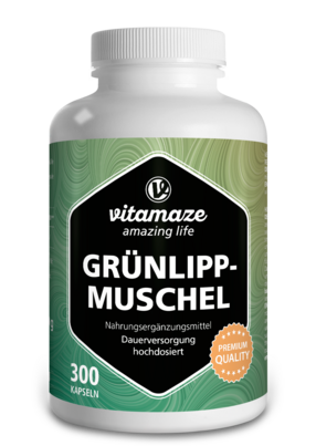 Vitamaze Grünlippmuschel 500mg hochdosiert, A-Nr.: 5179529 - 01