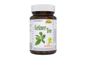 Sie sehen eine Packung Espara Grüner Tee Kapseln, Produktbild: 01 Espara Grüner Tee Kapseln, A-Nr.: 2994200 - 01