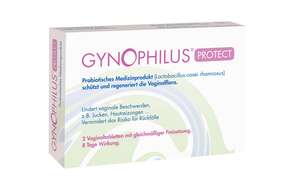 Sie sehen eine Packung Gynophilus protect, Produktbild: 01 Gynophilus protect, A-Nr.: 4390676 - 01