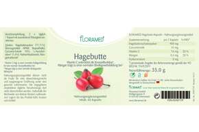 Sie sehen eine Packung Floramed Hagebutte, Produktbild: 01 Floramed Hagebutte, A-Nr.: 4390185 - 01