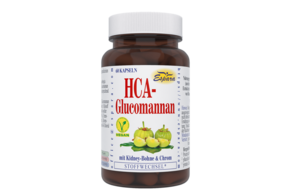 Sie sehen eine Packung Espara HCA Glucomannan Kapseln, Produktbild: 01 Espara HCA Glucomannan Kapseln, A-Nr.: 5285740 - 01
