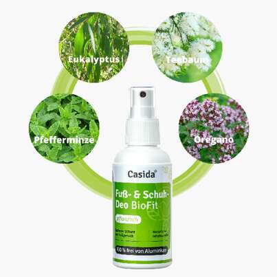 Fuss- und Schuhdeo Biofit Pflanzlich Spray, A-Nr.: 4285778 - 02