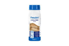 Sie sehen eine Packung Fresubin® 2 kcal Fibre Drink Cappuccino, Produktbild: 01 Fresubin® 2 kcal Fibre Drink Cappuccino, A-Nr.: 4442255 - 01