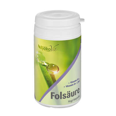 BjökoVit Folsäure Kapseln vegan, A-Nr.: 5174555 - 02