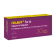 Sie sehen eine Packung FOLMIT® forte mit Folsäure, Vitamin B6 und B12, Produktbild: 02 FOLMIT® forte mit Folsäure, Vitamin B6 und B12, A-Nr.: 4218380 - 02
