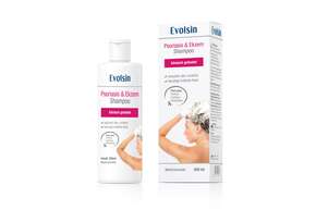 Sie sehen eine Packung Evolsin Psoriasis & Ekzem Shampoo 250 ml, Produktbild: 01 Evolsin Psoriasis & Ekzem Shampoo 250 ml, A-Nr.: 5666206 - 01