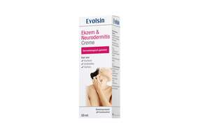 Sie sehen eine Packung Evolsin Ekzem & Neurodermitis Creme, Produktbild: 01 Evolsin Ekzem & Neurodermitis Creme, A-Nr.: 5396936 - 01