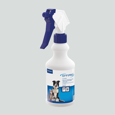 EFFIPRO 2,5 mg/ml Spray zur Anwendung auf der Haut, Lösung für Katzen und Hunde, A-Nr.: 4219675 - 02