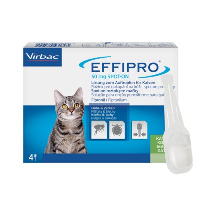 Effipro 50mg Lösung zum Auftropfen für Katzen, A-Nr.: 3546975 - 01