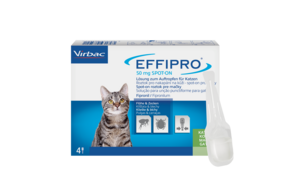 Effipro 50mg Lösung zum Auftropfen für Katzen, A-Nr.: 3546975 - 01