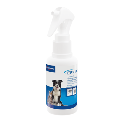 Effipro 2.5mg/ml Spray zur Anwendung auf der Haut, Lösung für Hunde und Katzen, A-Nr.: 3547029 - 01