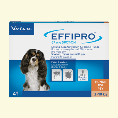 Effipro 67mg Lösung zum Auftropfen für kleine Hunde, A-Nr.: 3546981 - 03