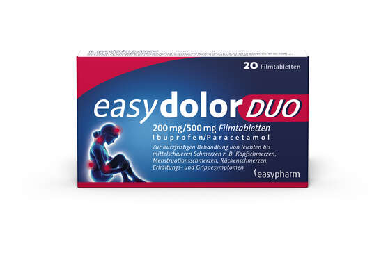 easydolor DUO 200 mg/500 mg Filmtabletten, A-Nr.: 4993529 - 01