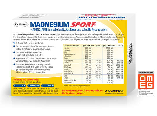 Dr. Böhm Magnesium Sport + Aminosäuren, A-Nr.: 4774106 - 03